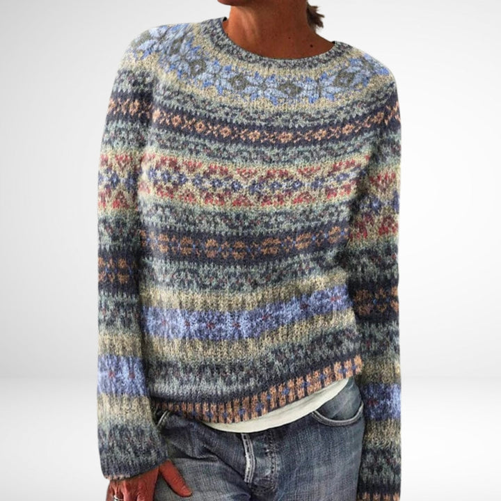 Kopenhaga | Vintage Autumn Sweatshirt with Print