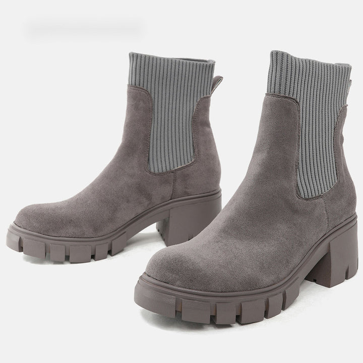 Lena – Eleganckie zimowe buty z zamszu dla kobiet