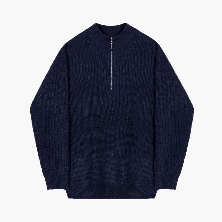 Sweter JEONJU z półzamkiem