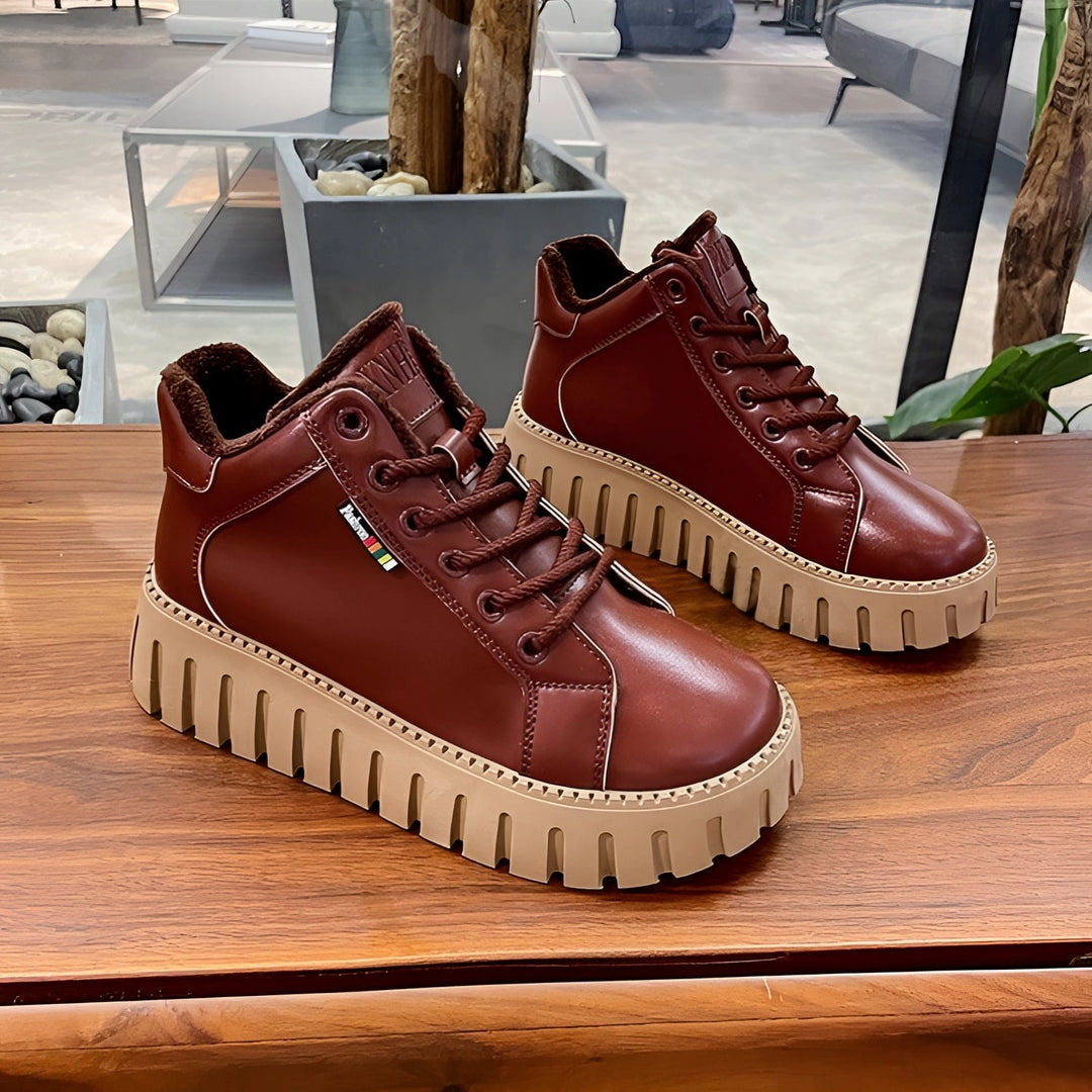 Stylish Chunky Platform Sneakers - Versatile Women's Footwear