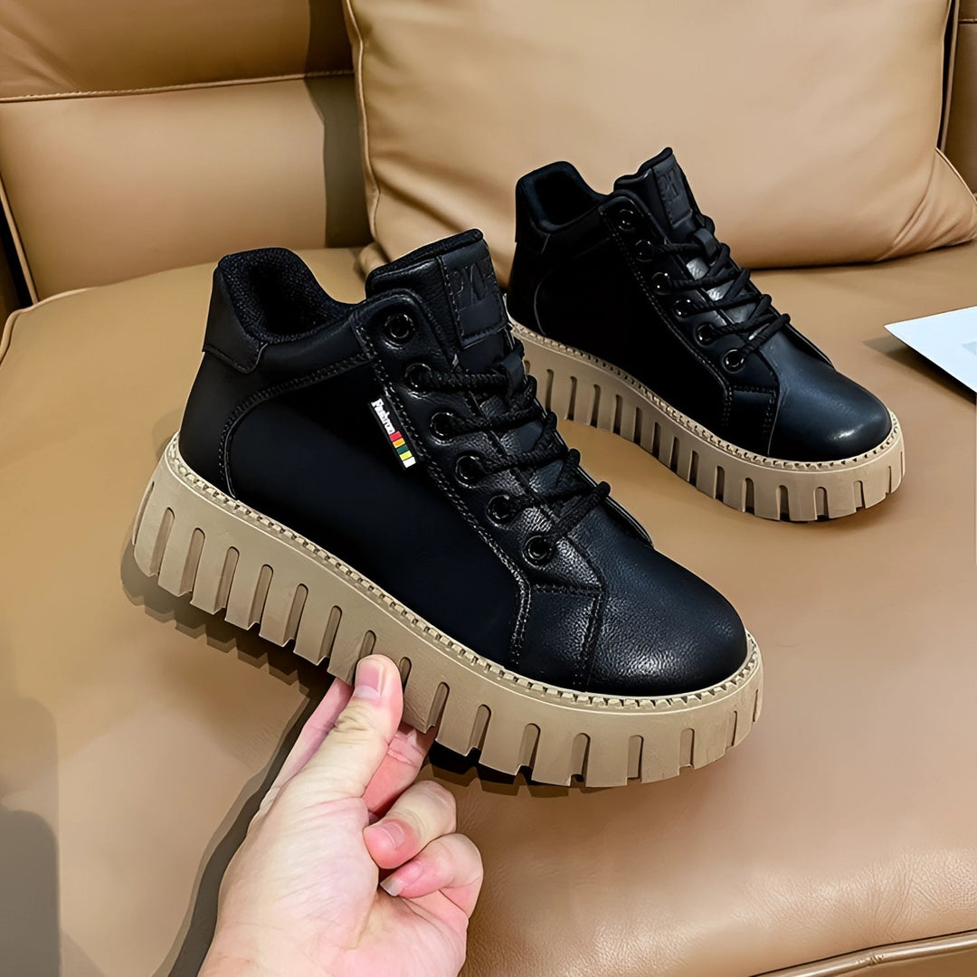 Stylish Chunky Platform Sneakers - Versatile Women's Footwear