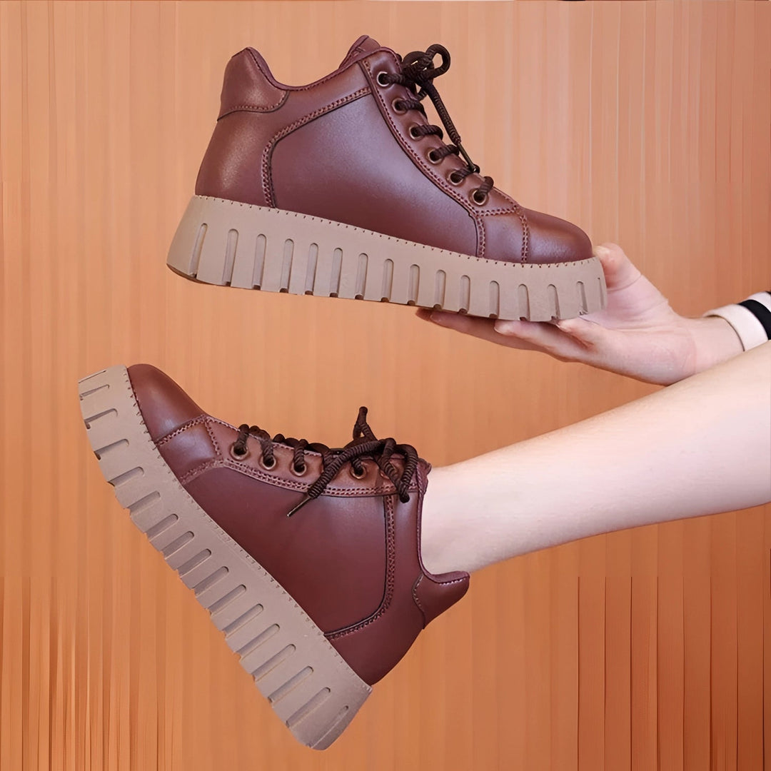 Stylish Chunky Platform Sneakers - Versatile Women's Footwear