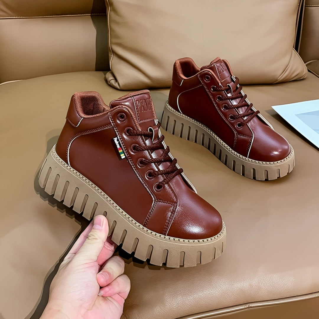 Stylish Chunky Platform Sneakers - Versatile Women's Footwear