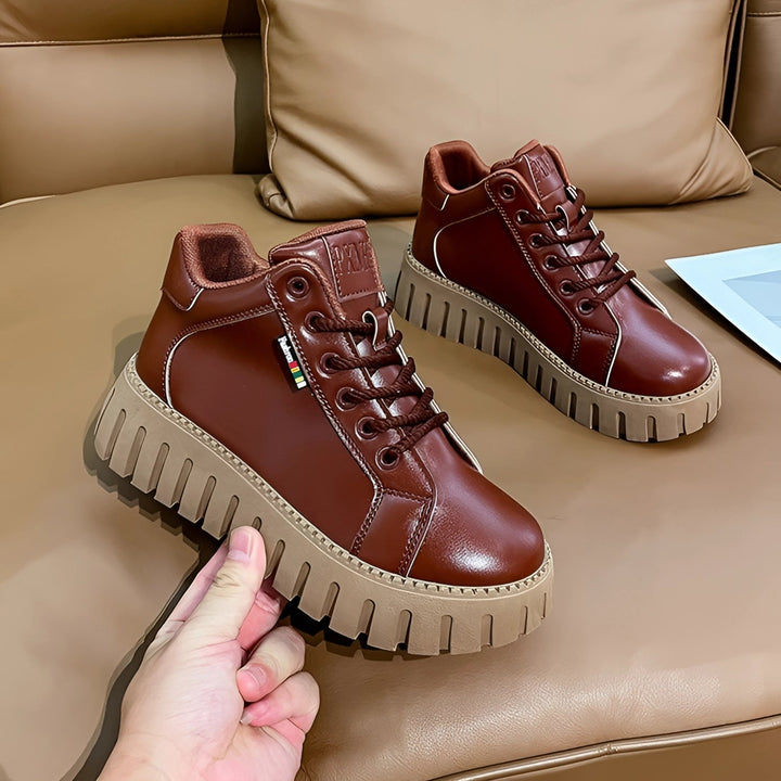 Stylish Chunky Platform Sneakers - Versatile Women's Footwear