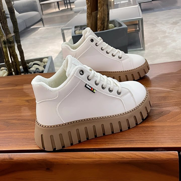 Stylish Chunky Platform Sneakers - Versatile Women's Footwear