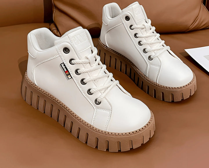 Stylish Chunky Platform Sneakers - Versatile Women's Footwear