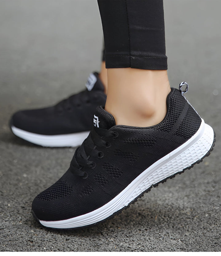 Różowe Damskie Sneakersy: Lekkie i Oddychające Buty do Biegania