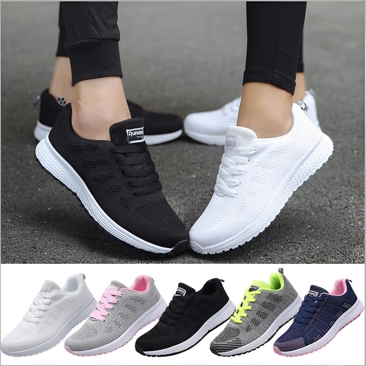 Różowe Damskie Sneakersy: Lekkie i Oddychające Buty do Biegania