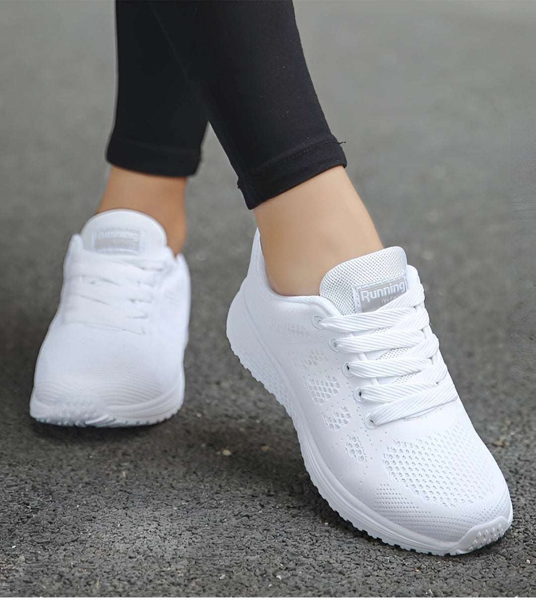 Różowe Damskie Sneakersy: Lekkie i Oddychające Buty do Biegania