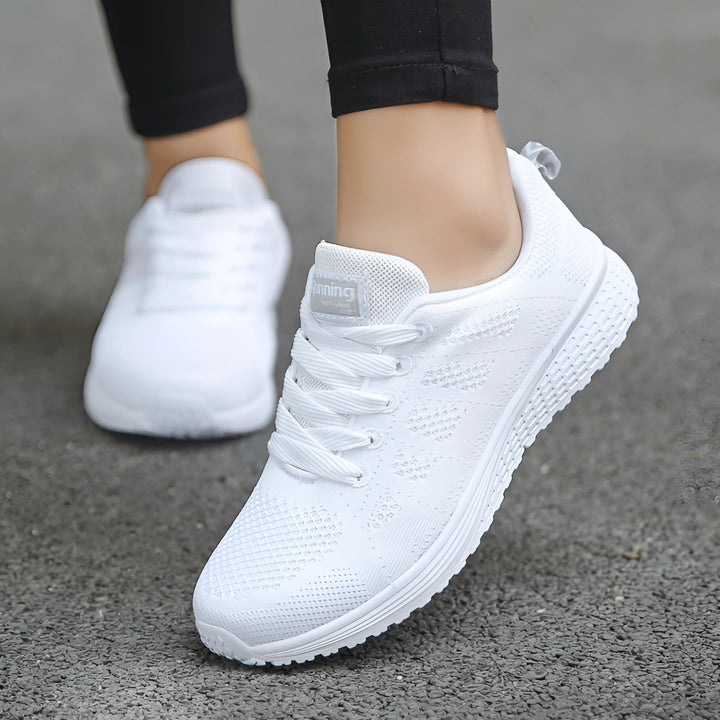 Różowe Damskie Sneakersy: Lekkie i Oddychające Buty do Biegania