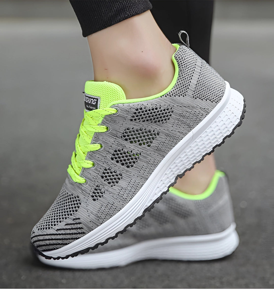 Różowe Damskie Sneakersy: Lekkie i Oddychające Buty do Biegania