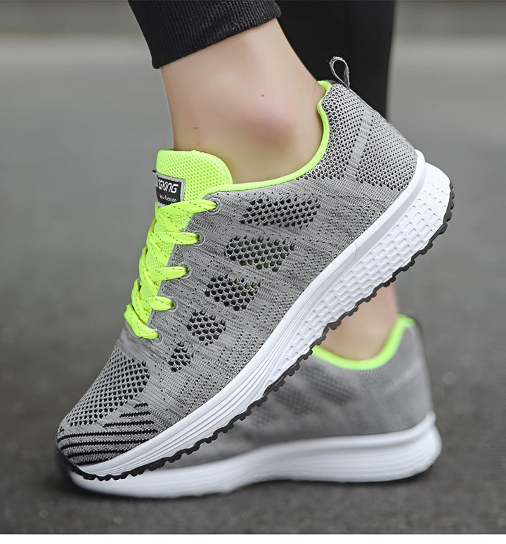 Różowe Damskie Sneakersy: Lekkie i Oddychające Buty do Biegania