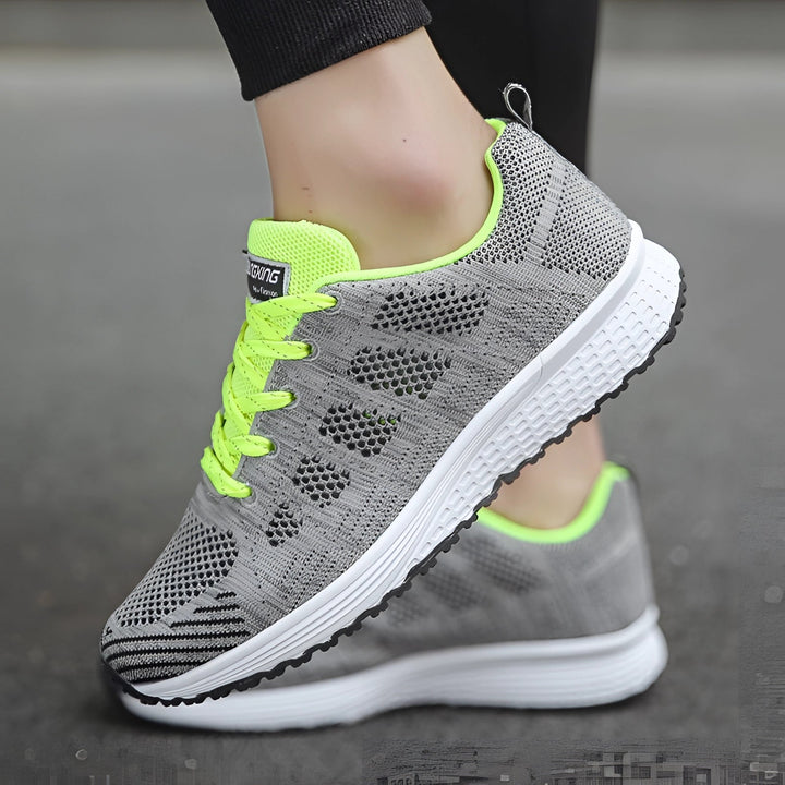Różowe Damskie Sneakersy: Lekkie i Oddychające Buty do Biegania