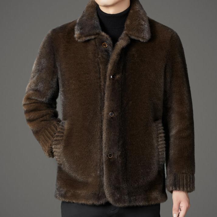 ADRIANO | LUXURIOUS SHORT MINK FUR COAT