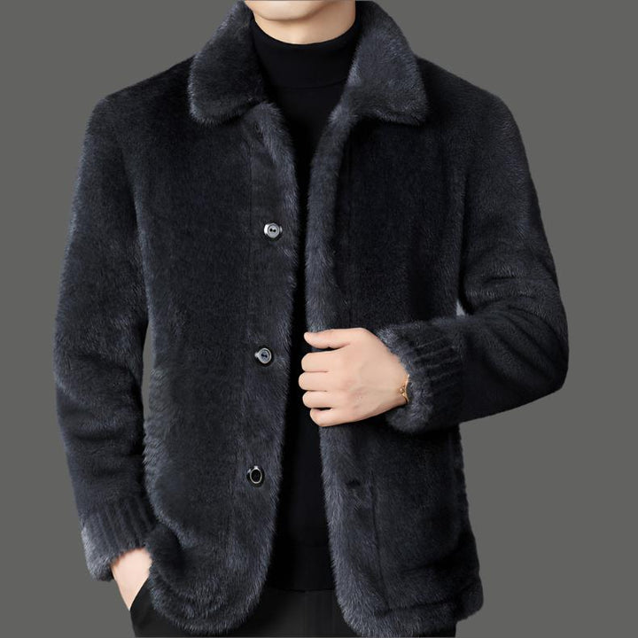 ADRIANO | LUXURIOUS SHORT MINK FUR COAT