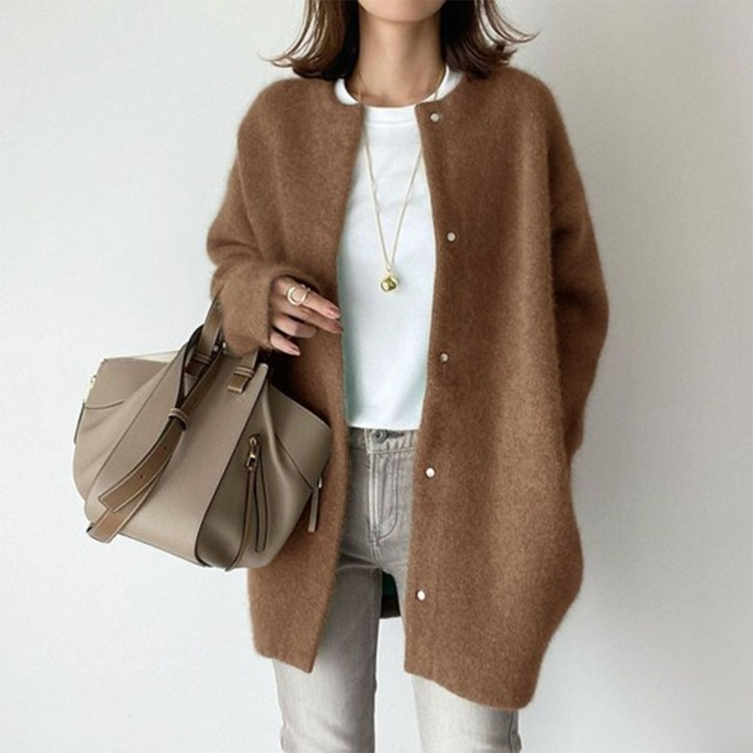Amandine™ | Elegancki Kardigan na Warstwy