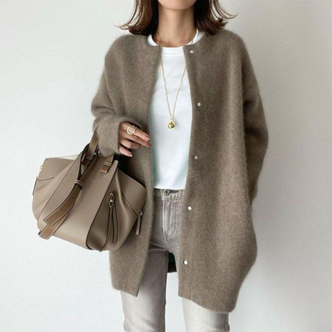 Amandine™ | Elegancki Kardigan na Warstwy