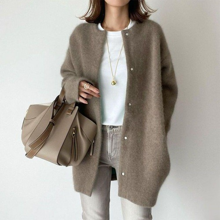 Amandine™ | Elegancki Kardigan na Warstwy