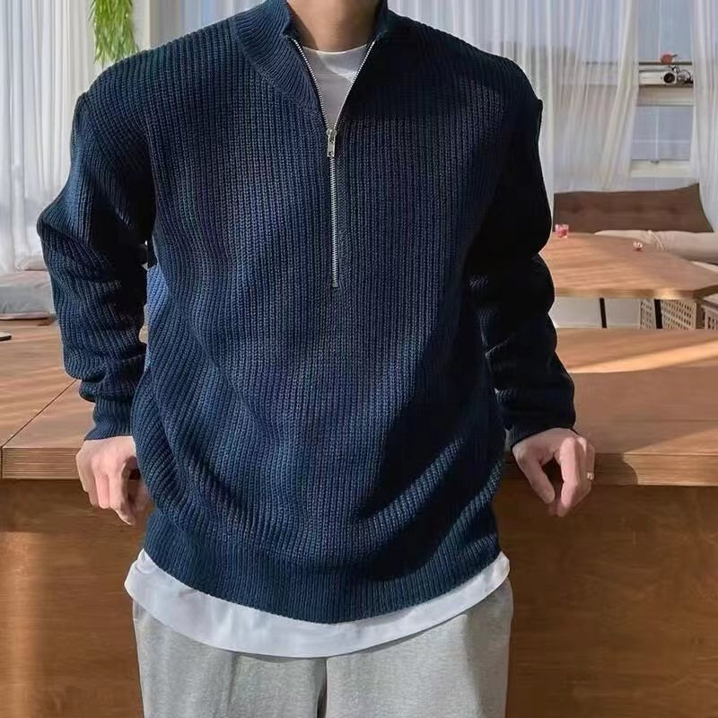 Sweter JEONJU z półzamkiem