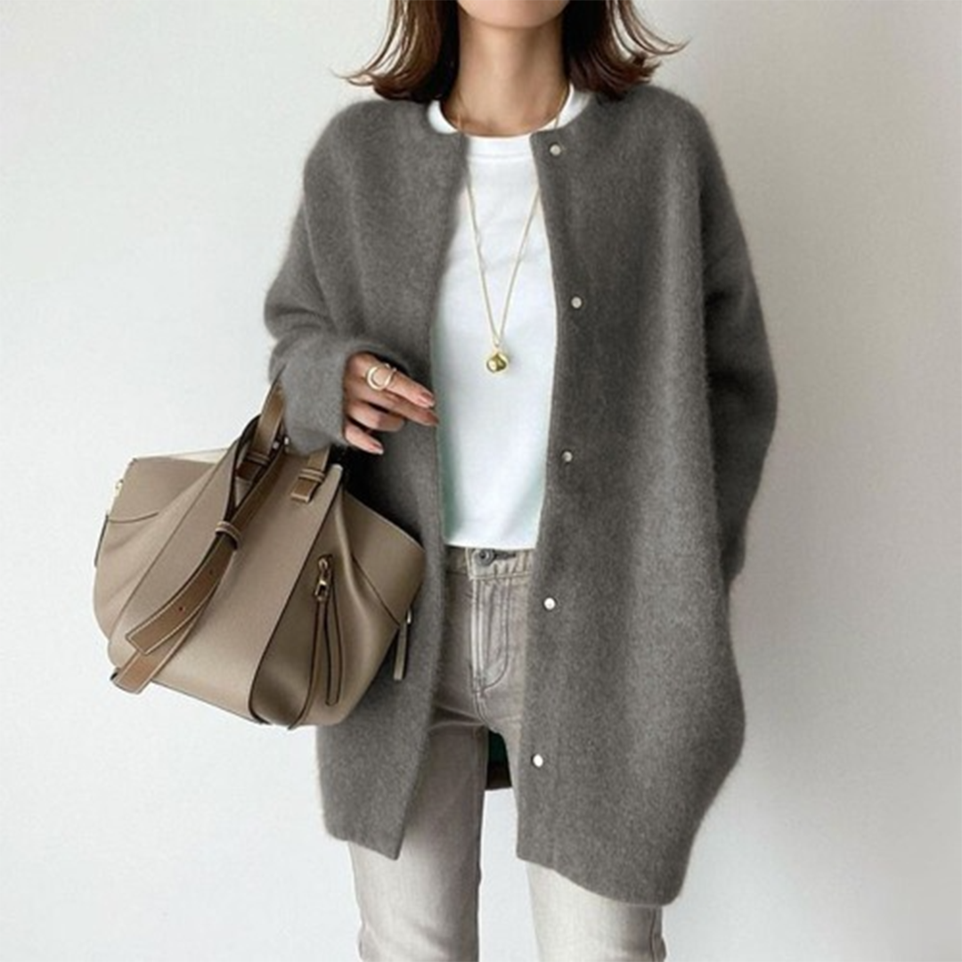 Amandine™ | Elegancki Kardigan na Warstwy
