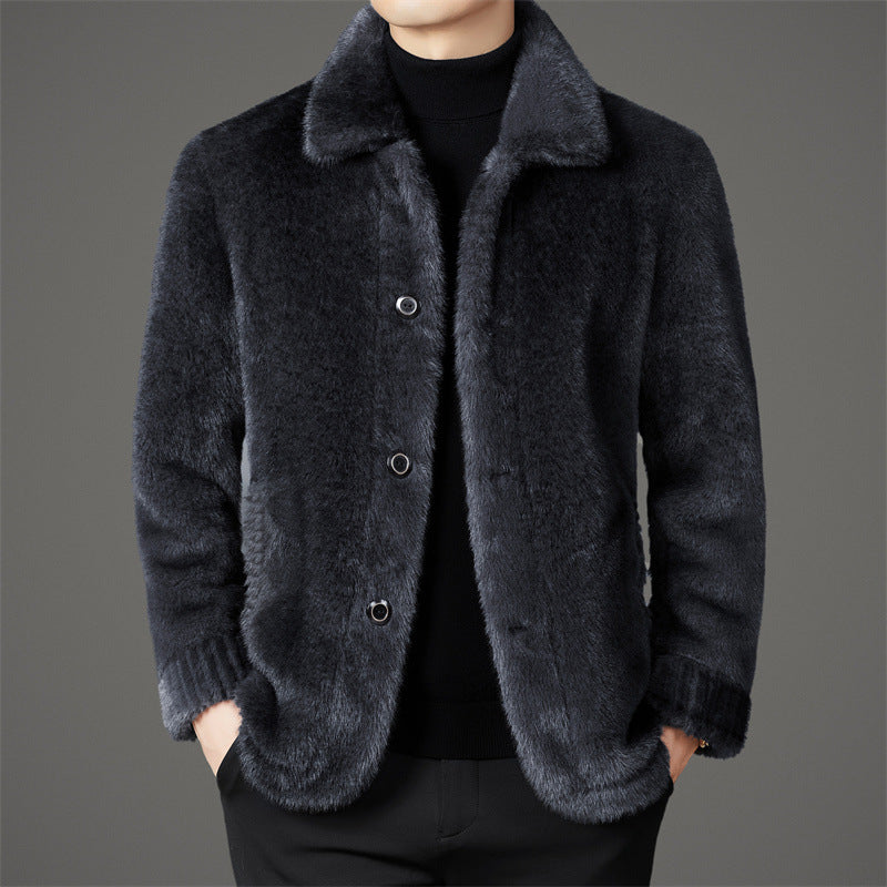 ADRIANO | LUXURIOUS SHORT MINK FUR COAT