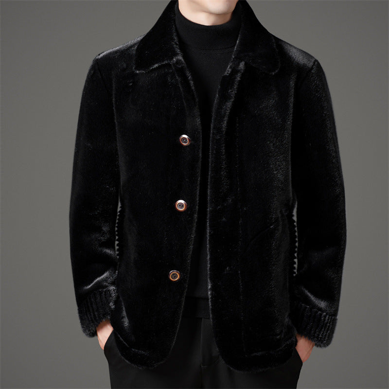 ADRIANO | LUXURIOUS SHORT MINK FUR COAT