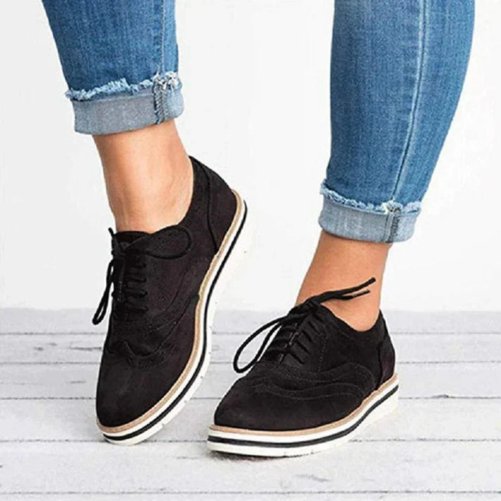 Eleganckie Damskie Buty Skórzane Avencea