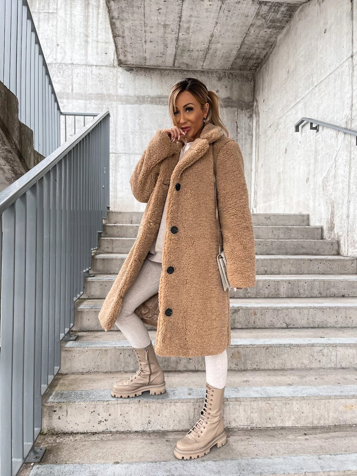 Luana - Puchowy Teddy Jacket
