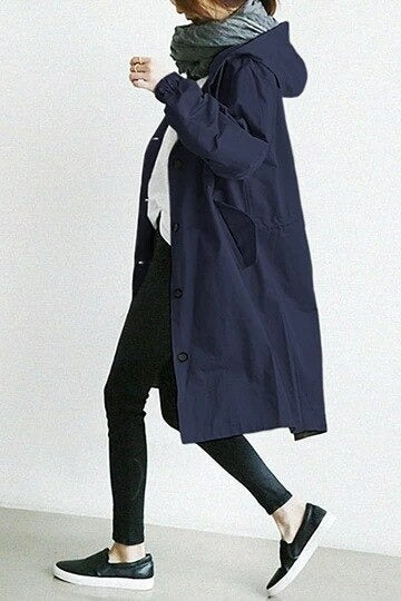 Mandy | Elegancki i wodoodporny płaszcz trench