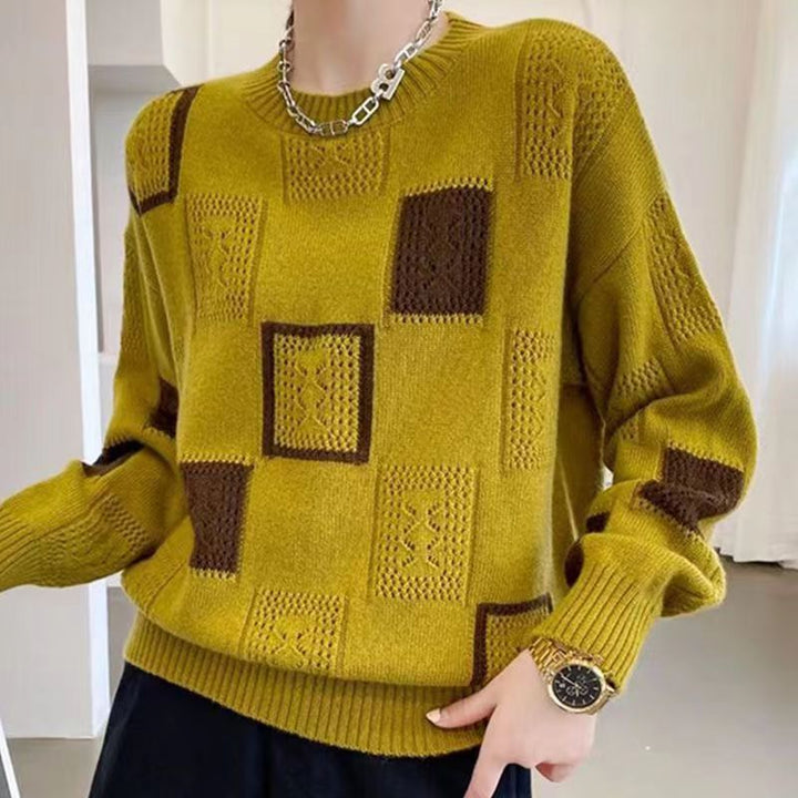 Joyce - Stylowy Dzianinowy Sweter