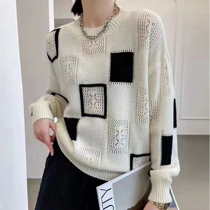 Joyce - Stylowy Dzianinowy Sweter