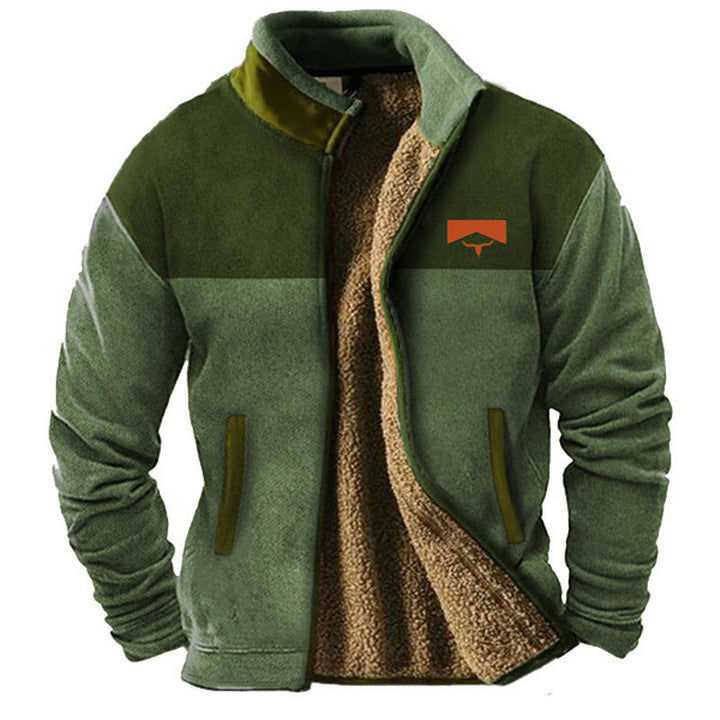 Mazur™ | Męska kurtka casual z polaru