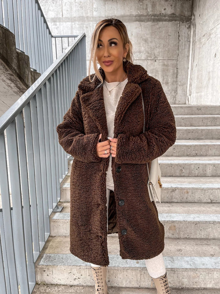 Luana - Puchowy Teddy Jacket