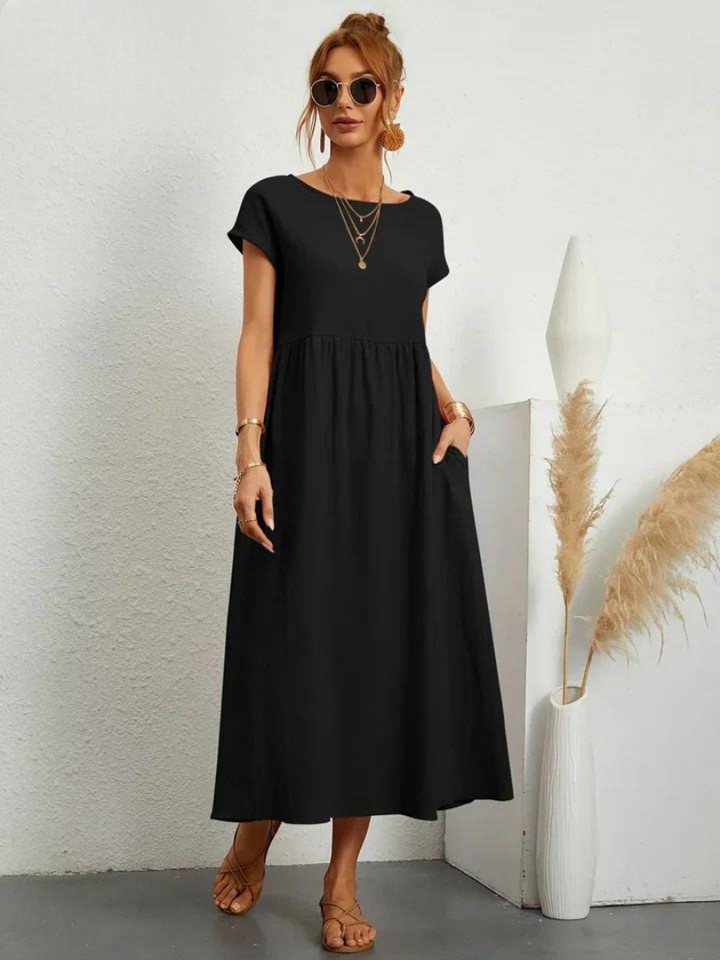 Marcia | Letnia sukienka z tkaniny premium w stylu Floating