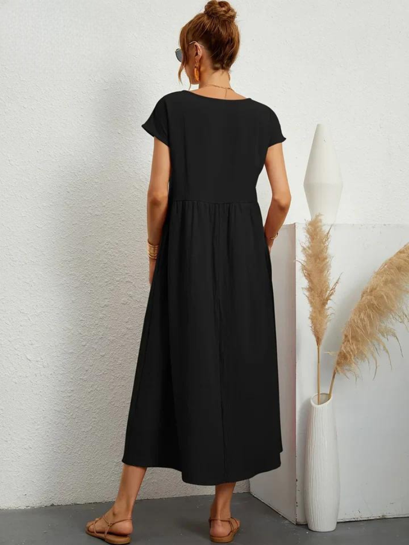Marcia | Letnia sukienka z tkaniny premium w stylu Floating