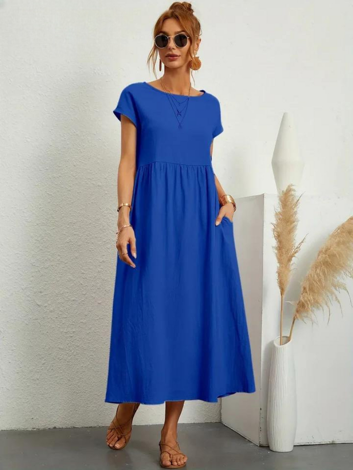 Marcia | Letnia sukienka z tkaniny premium w stylu Floating