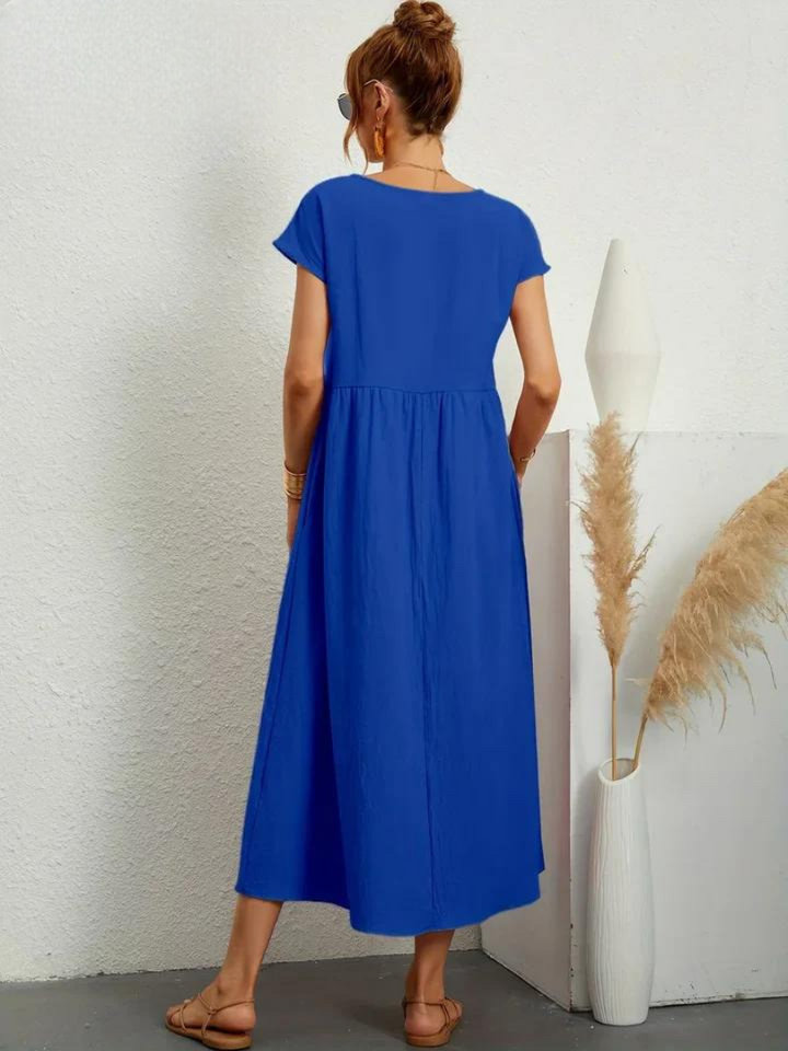 Marcia | Letnia sukienka z tkaniny premium w stylu Floating