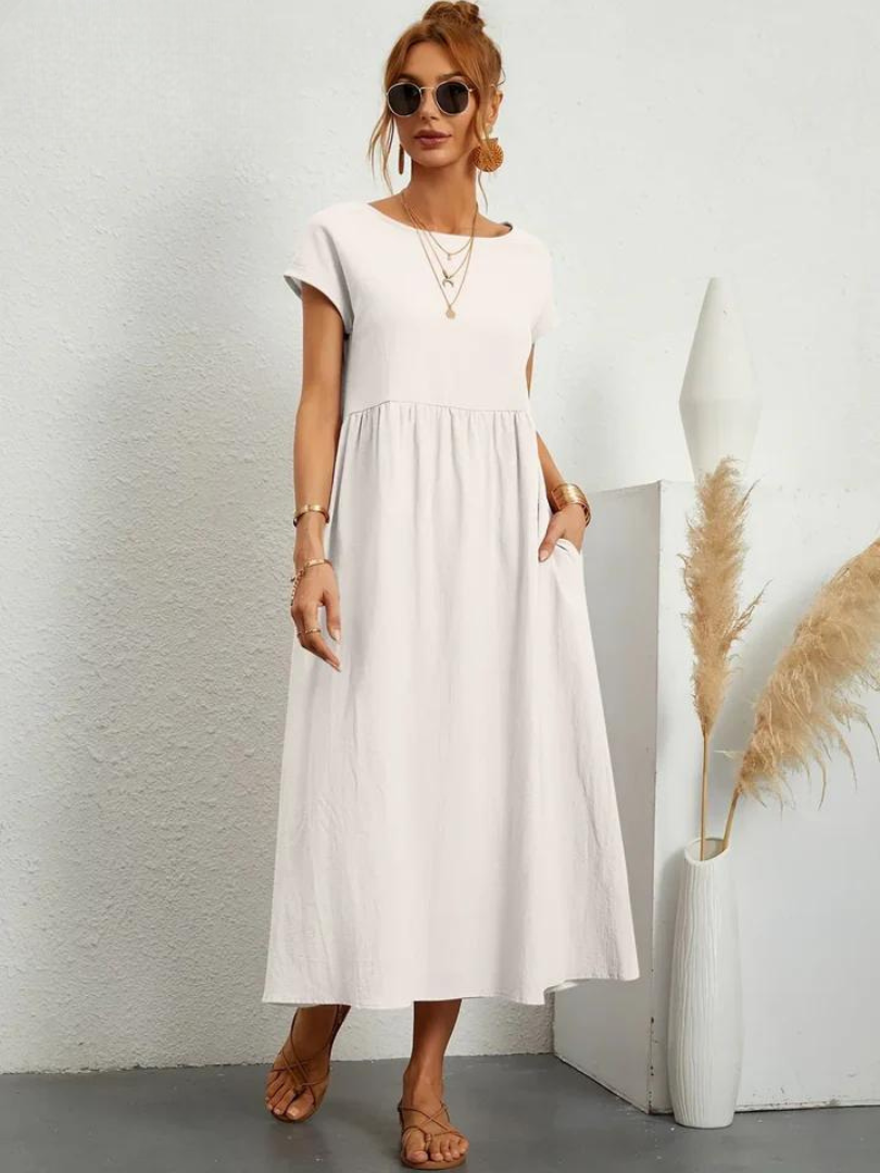 Marcia | Letnia sukienka z tkaniny premium w stylu Floating