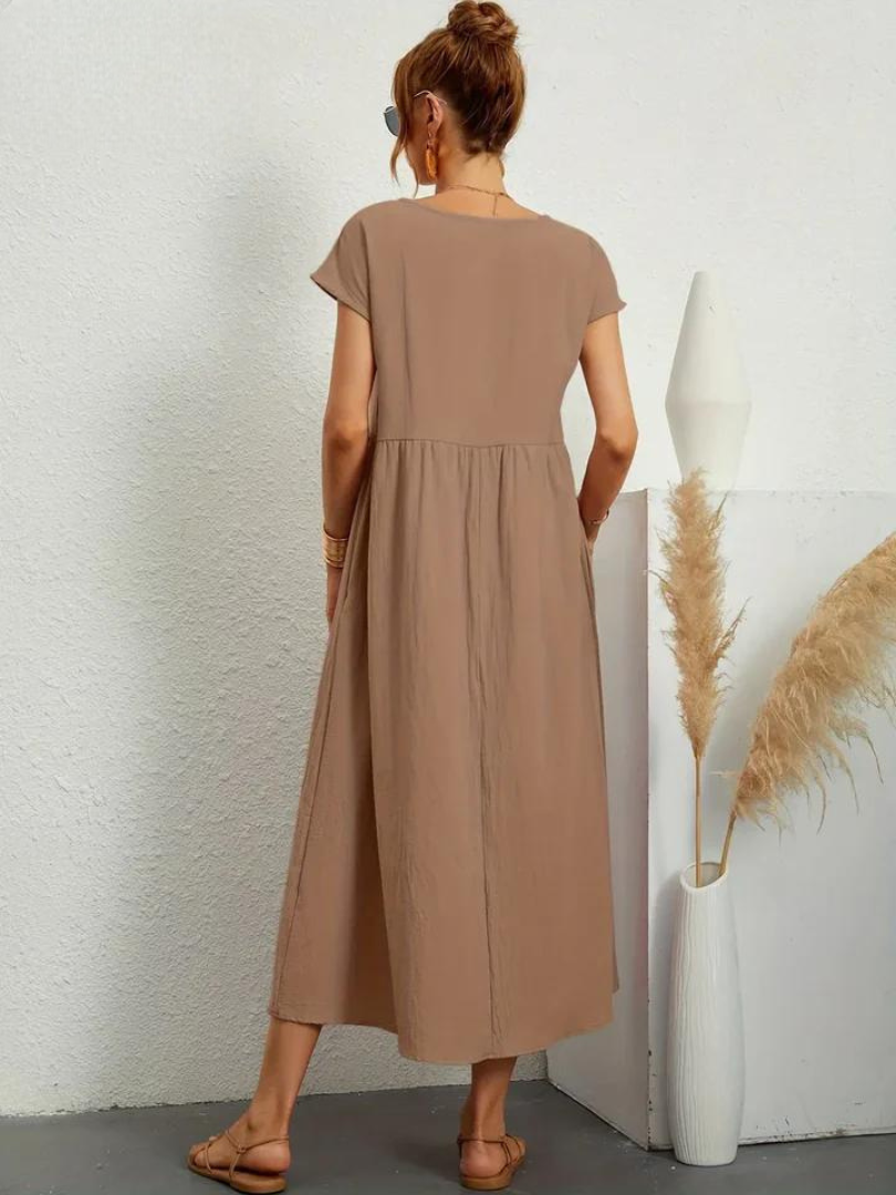 Marcia | Letnia sukienka z tkaniny premium w stylu Floating