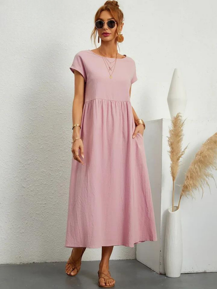 Marcia | Letnia sukienka z tkaniny premium w stylu Floating