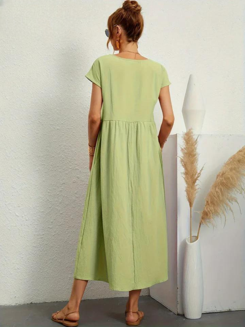 Marcia | Letnia sukienka z tkaniny premium w stylu Floating