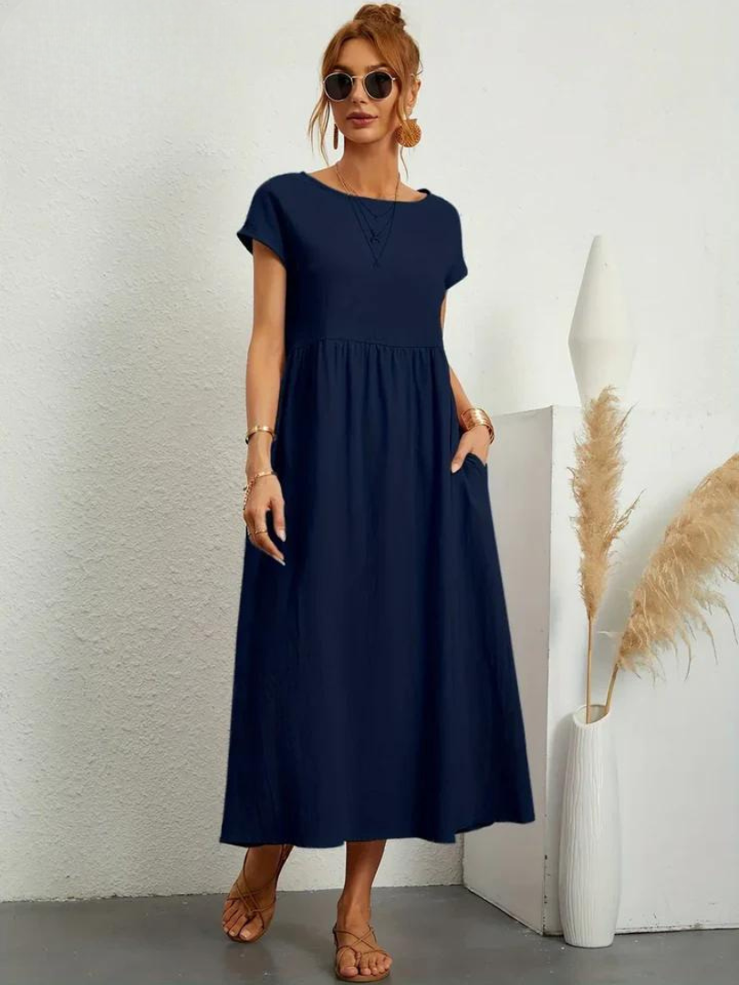 Marcia | Letnia sukienka z tkaniny premium w stylu Floating