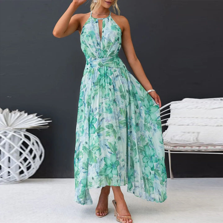 Tropikalna Elegancja – Sukienka Maxi