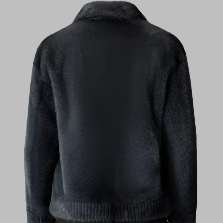ADRIANO | LUXURIOUS SHORT MINK FUR COAT