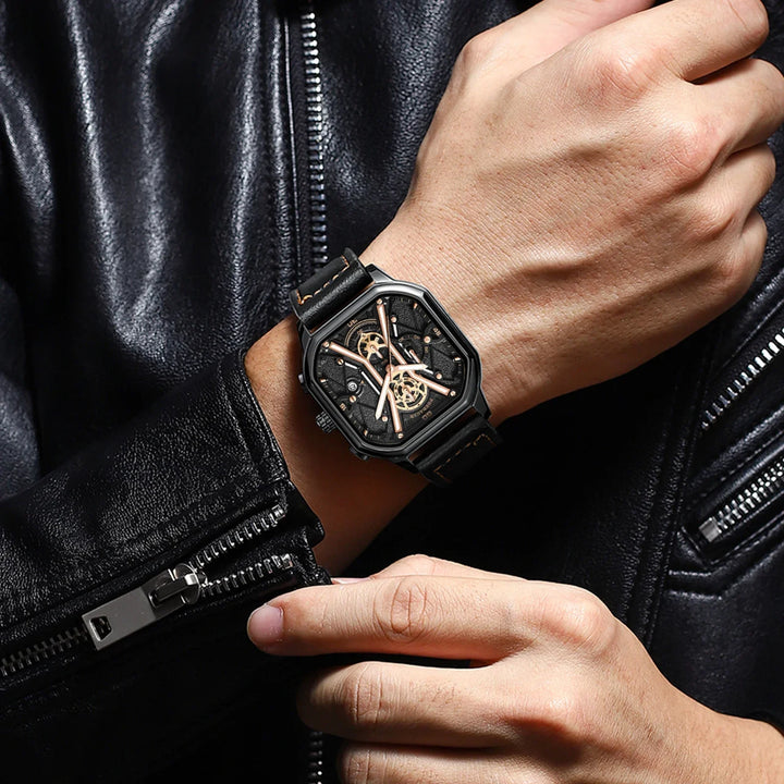 Zegarek z Odkrytym Mechanizmem, 42mm