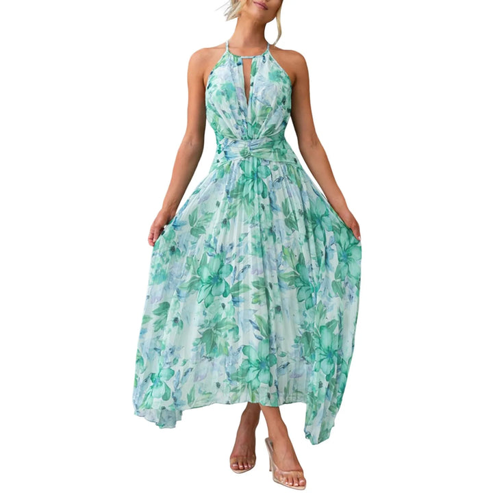 Tropikalna Elegancja – Sukienka Maxi