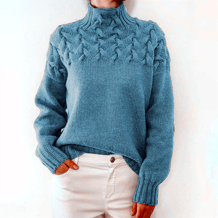 Kylie™ | Sweter dzianinowy z golfem