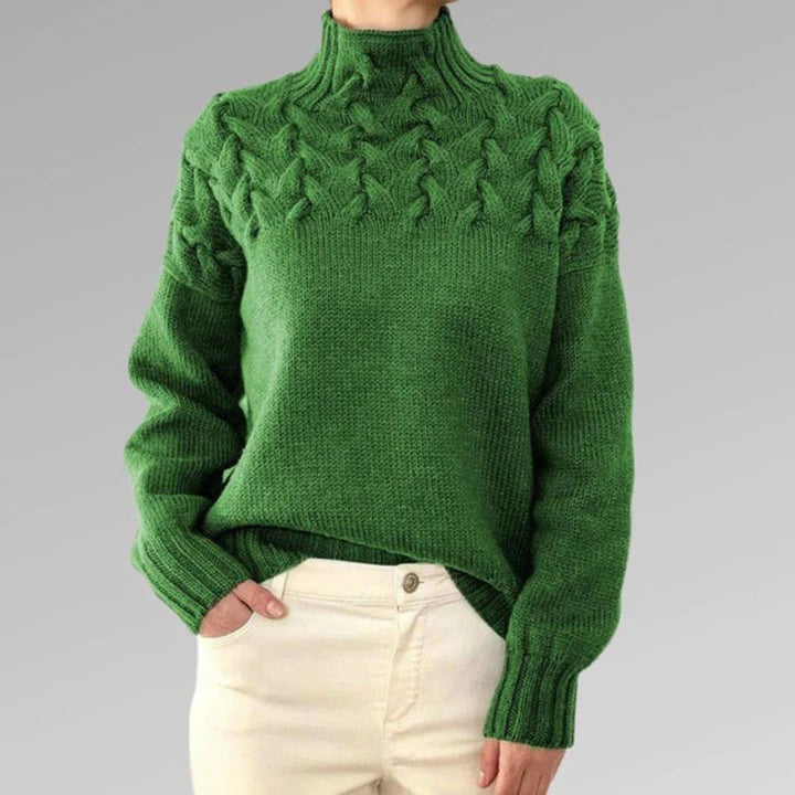 Kylie™ | Sweter dzianinowy z golfem