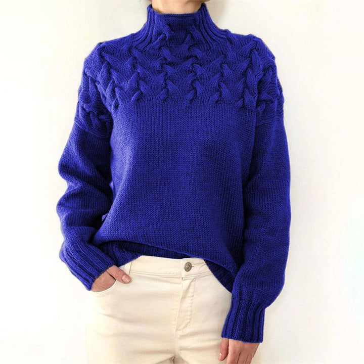 Kylie™ | Sweter dzianinowy z golfem