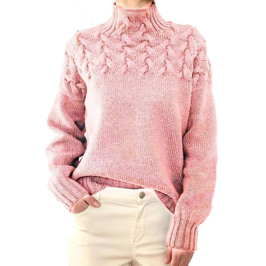 Kylie™ | Sweter dzianinowy z golfem